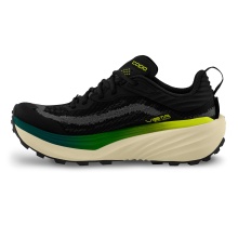Topo Trail-Laufschuhe Vista (Dämpfung, 5mm Sprengung) 2025 schwarz/lime Herren